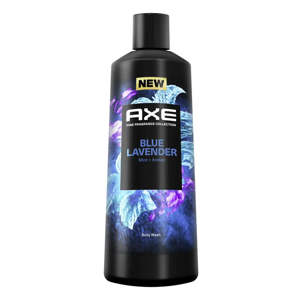 Axe Blue Lavender Body Wash, Mint And Amber, 18 Oz